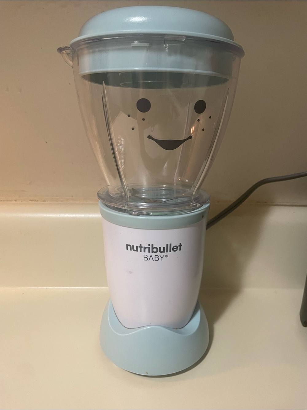 Nutribullet Baby Light Blue & White Baby Food Maker